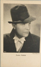 Foto Autogrammkarte Stumm- und