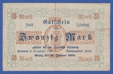 Ersatz-Banknote Notgeld 1918