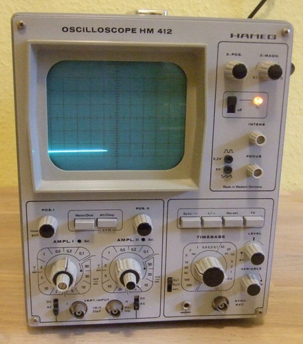 Hameg 412 vintage analoges - hameg, hm-412