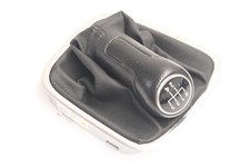 VW Polo 6R V 1,6TDI 5 Gang Schaltknauf Schaltabdeckung Knauf 6R0711456B