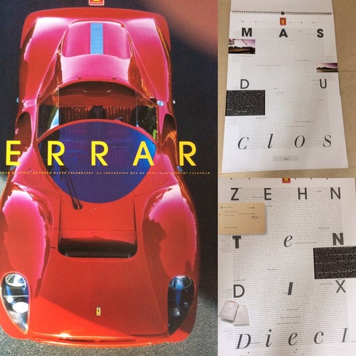 Limitiert ferrari kalender - ferrari,