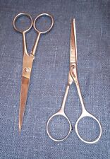 4 Stk. Friseur Scheren Effilierschere, Modellierschere, Haarschneide-Schere etc.