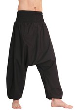 Leucht-Welten Haremshose Aladinhose für Damen und Herren, mitteltiefer Schritt