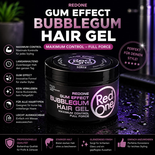 Redone bubblegum hair gel - hair,