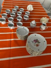 Vintage Mitterteich Bavaria Germany Kaffeeservice für 12 Personen (38Tlg)