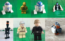 Lego figur minifig star - star, wars