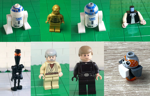 Lego figur minifig star - lego,