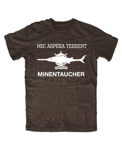 Minentaucher shirt braun - minentaucher,