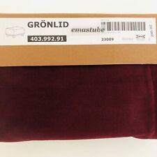 IKEA Grönlid Bezug für Hocker klein Schemel Ljungen dunkelrot 403.992.91 NEU OVP