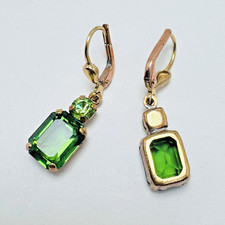 Zierliche Gablonzer Ohrringe