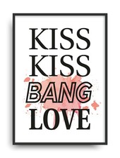 Kunstdruck Fine Art BANG LOVE