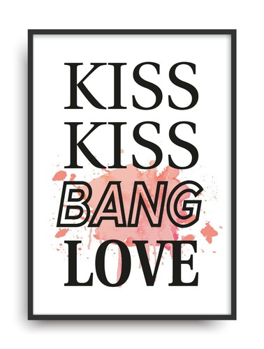 Kunstdruck fine art - fine, bang