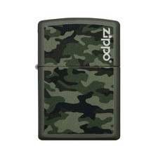 Zippo 3-color Woodland Camo US