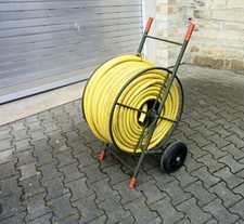 Schlauchwagen mit 1 Zoll Schlauch ca. 90- 100 Meter, Bewässerungsanlage