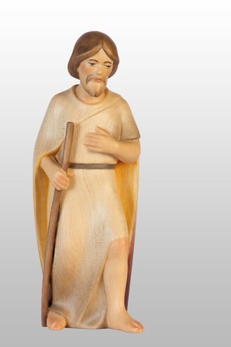 Krippenfigur hirte mit - hirte, stock