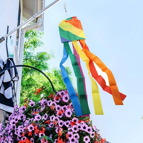 Bunte luftschlangen windsack - luftschlangen,