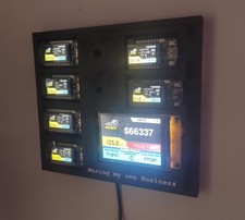 Nerd Miner Crypto Mining Rig -