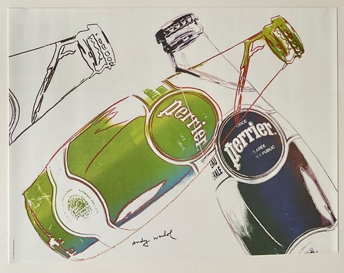 Vintage perrier mineralwasser - perrier,