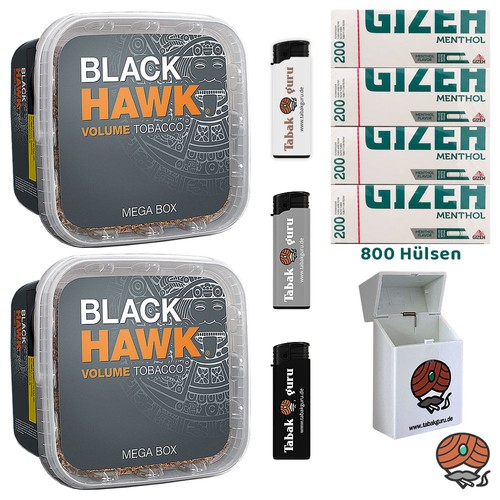 Black hawk volumentabak mega - black,