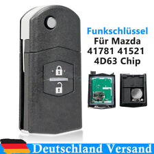 AUTO FUNK SCHLÜSSEL FERNBEDIENUNG FÜR MAZDA 3 5 6 CX7 433MHz CHIP 4D63 MAZ24R