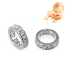 Taufring Kette Echt 925 Silber