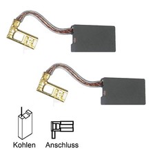Kohlebürsten Motorkohlen ersetzt AEG 4931259495, 369476 - 6,3x12,5x20mm (2309)