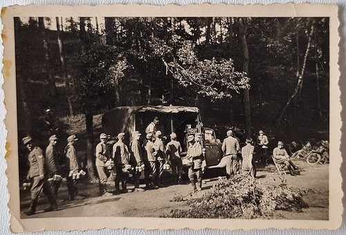 Foto wehrmacht anstehen bei - wehrmacht, "anstehen
