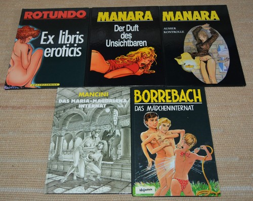 Sammlung erotik comics alben - comics,