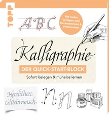Kalligraphie. Der Quick-Start-Block | Andreas Lux | Taschenbuch | 96 S. | 2021