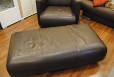 Rolf Benz: Edle Fußbank Bezug