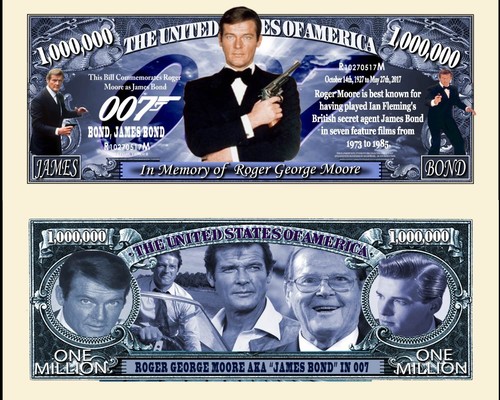 James bond roger moore million - bond,