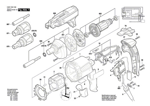Bosch ersatzteile für gsr - ersatzteile,