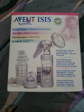 Avent Isis Handpumpe Handmilchpumpe mit Zubehör