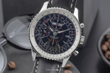 Breitling Montbrillant Datora Chronograph Stahl Automatik Ref. A21330 Klassiker 