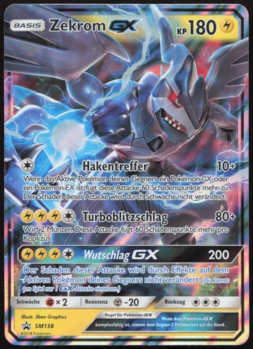 Zekrom ultra rare sm - gx,