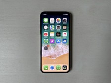 Apple iPhone X 64GB Silber