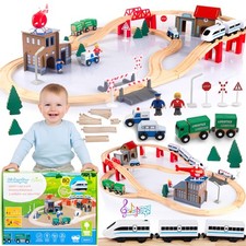 Holzeisenbahn Set für Kinder