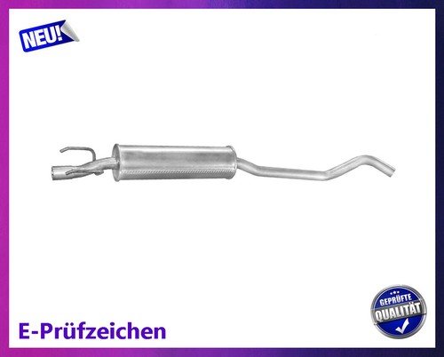 Mittelschalldämpfer für opel - mittelschalldämpfer,