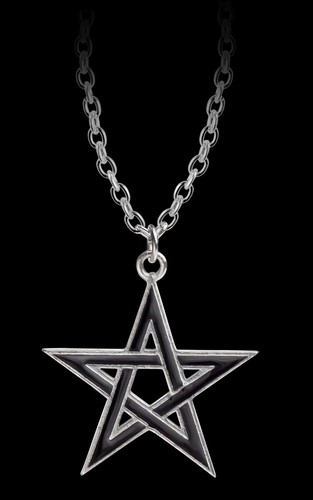 Alchemy pentagramm halskette - pentagramm,
