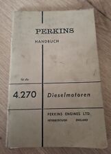 Perkins Dieselmotor 4.270 Betriebsanleitung 