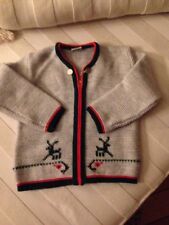 Tolle St Peter Trachten Janker Strickjacke bestickt 122/134 zu Dirndl/Lederhose