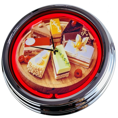 0472 wanduhr kuchen deko - wanduhr, "kuchen"