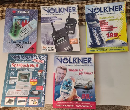 Völkner katalog konvolut - völkner, |