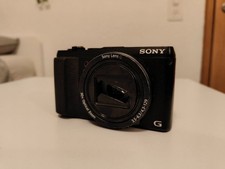 Sony DSC-HX60V Digitalkamera 20,4 MP 30x Optisch, Schwarz, Gebraucht
