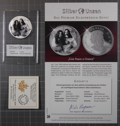 Treff kanada silber 20 - treff, oz