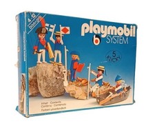 Playmobil 3546 - Matrose Ruderboot -5 Figuren - OVP Vintage - selten