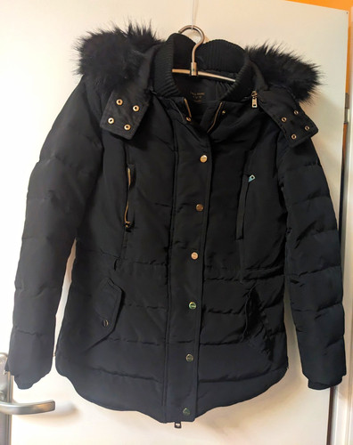 Zara damen winterjacke schwarz - damen,