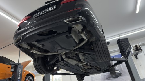 Sportauspuff mercedes - ,