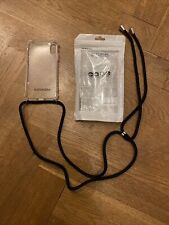 Handykette Handyhülle Transparent 5,8 Zoll für iPhone 11 Pro, XS, X zum Umhängen