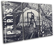 Paris Typography City TREBLE